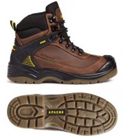 Apache Brown Ranger Safety Boot - Size 10